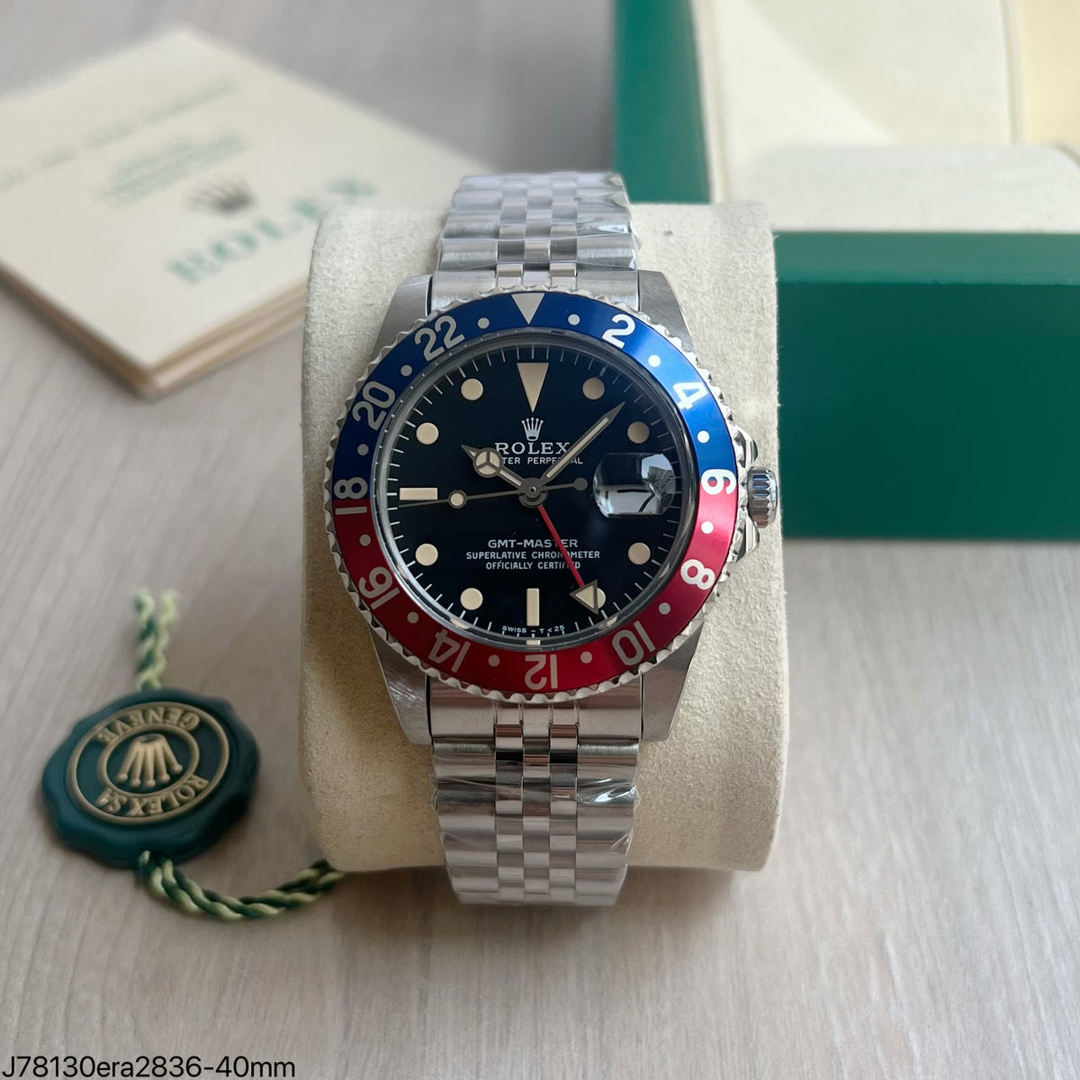 Rolex GMT Master ll ' PEPSI " Super Clone 1:1 - Base ETA