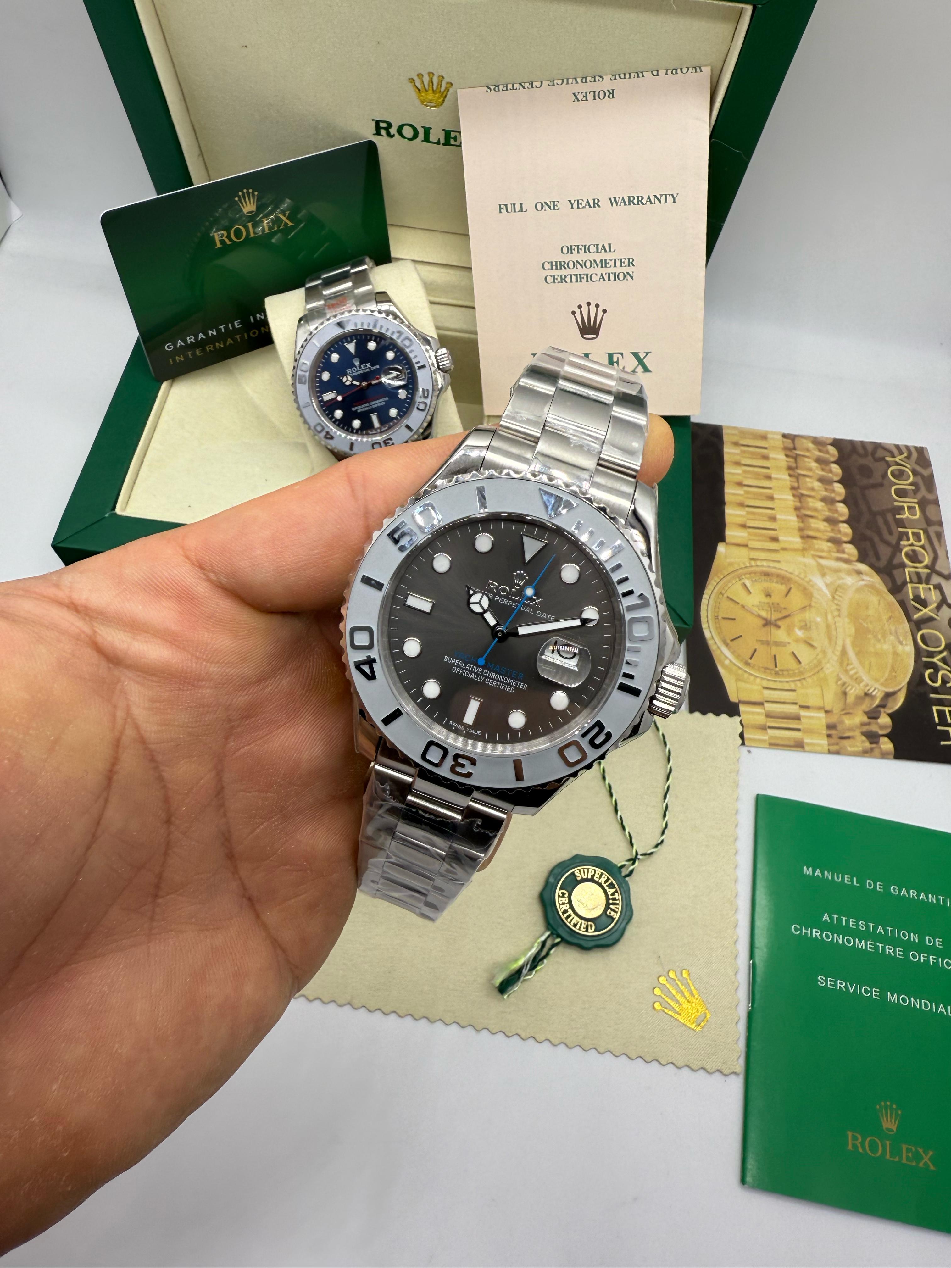 Rolex Yacht Master em Aço