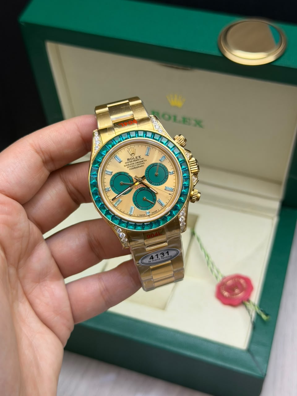 Rolex Daytona Rainbow Clone - Base ETA