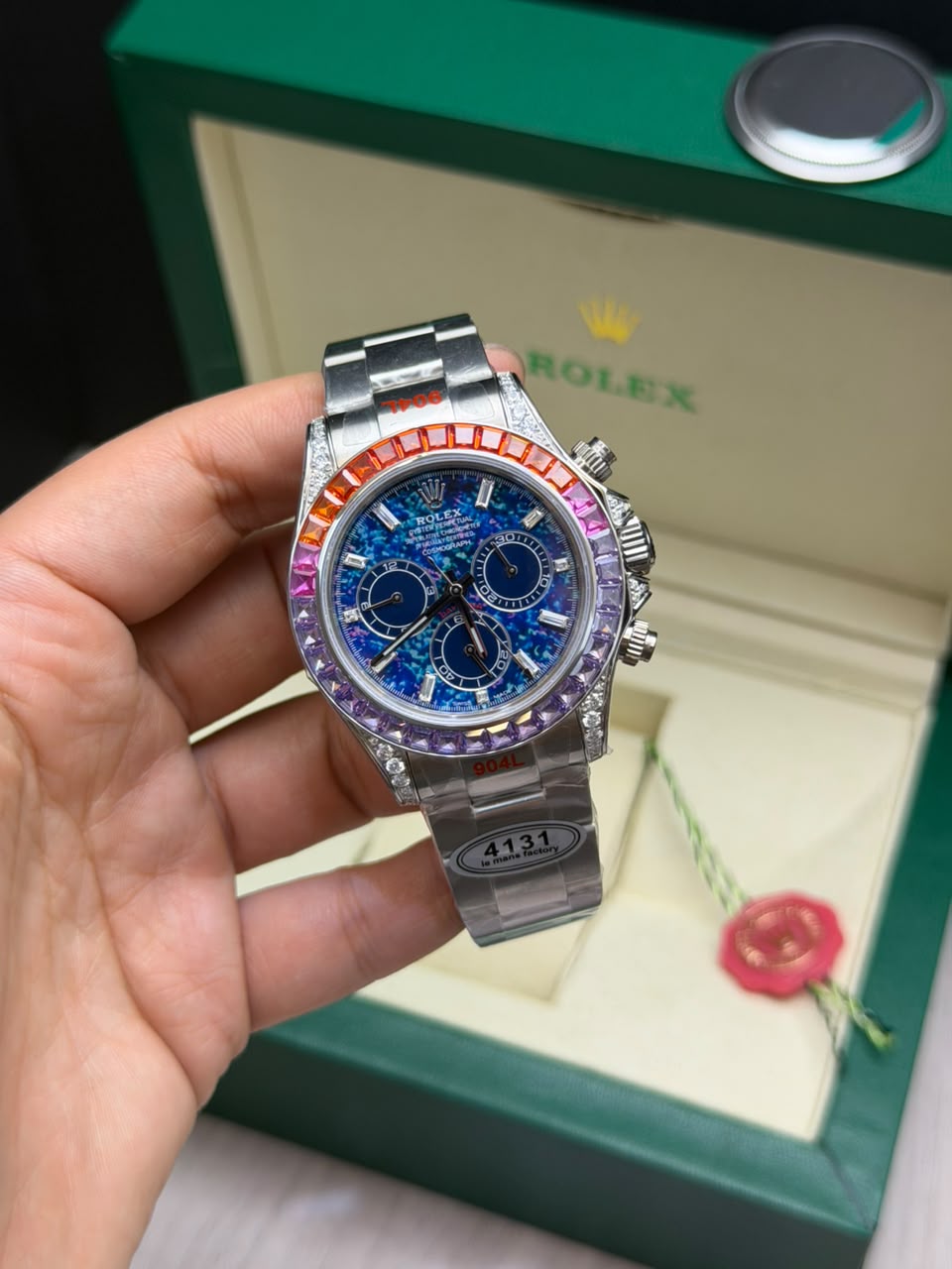 Rolex Daytona Rainbow Clone - Base ETA