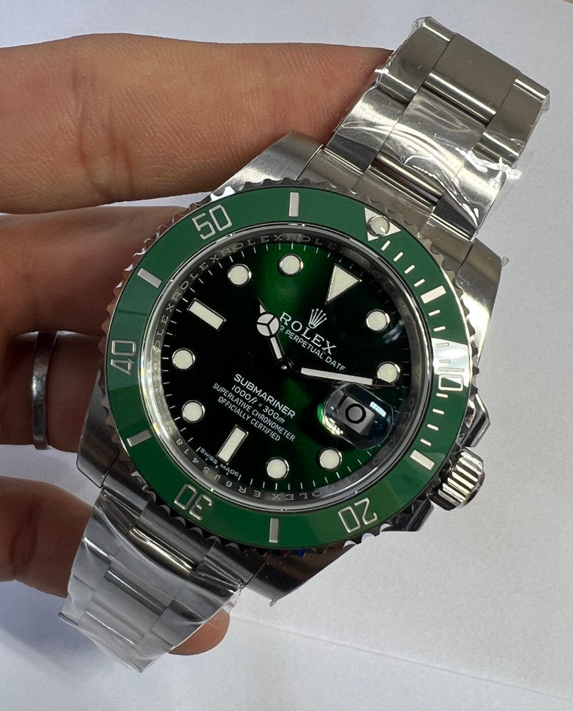 Rolex Submariner Date HULK Super Clone 1:1 - base ETA