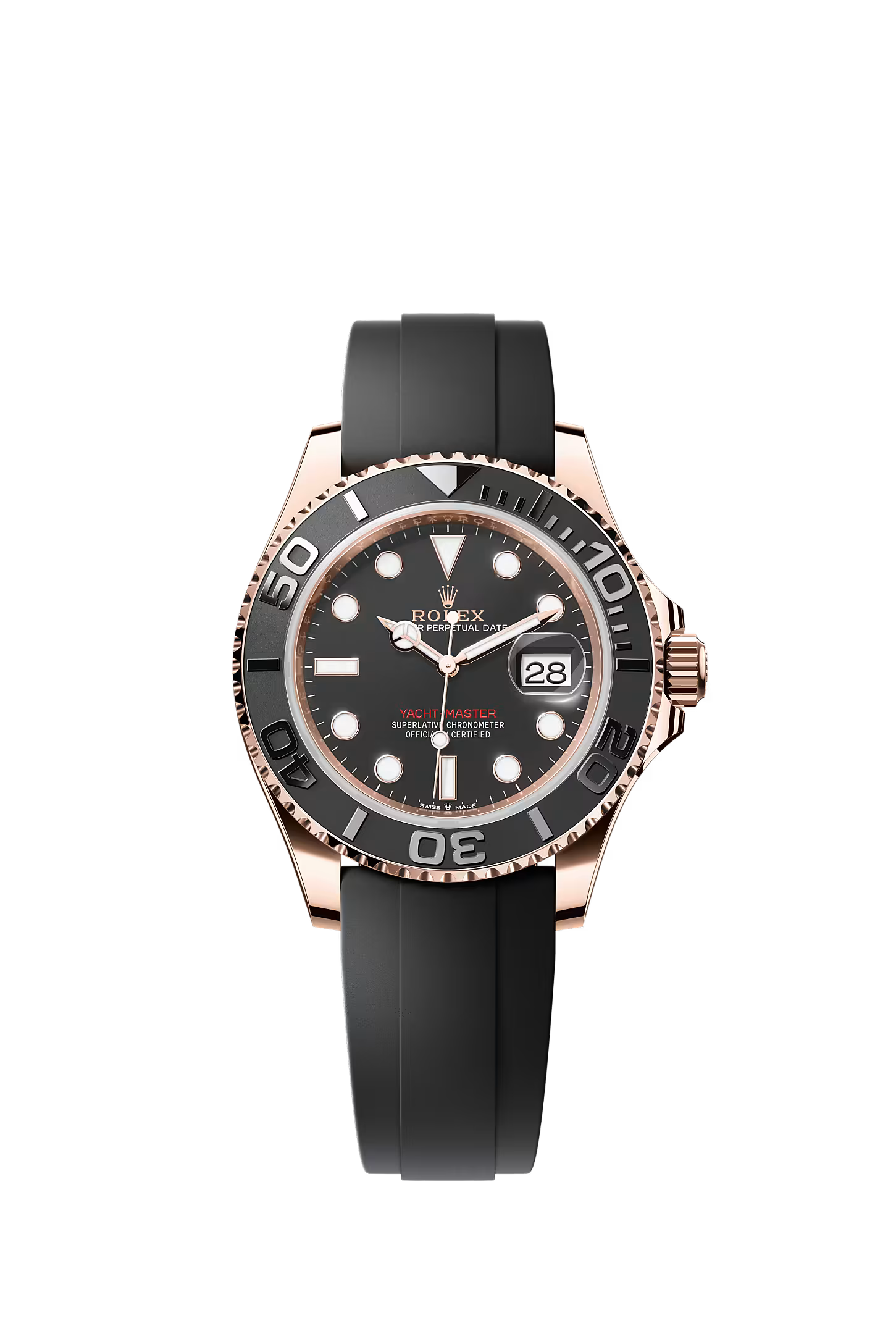 Rolex Yacht Master ROSE Oysterflex
