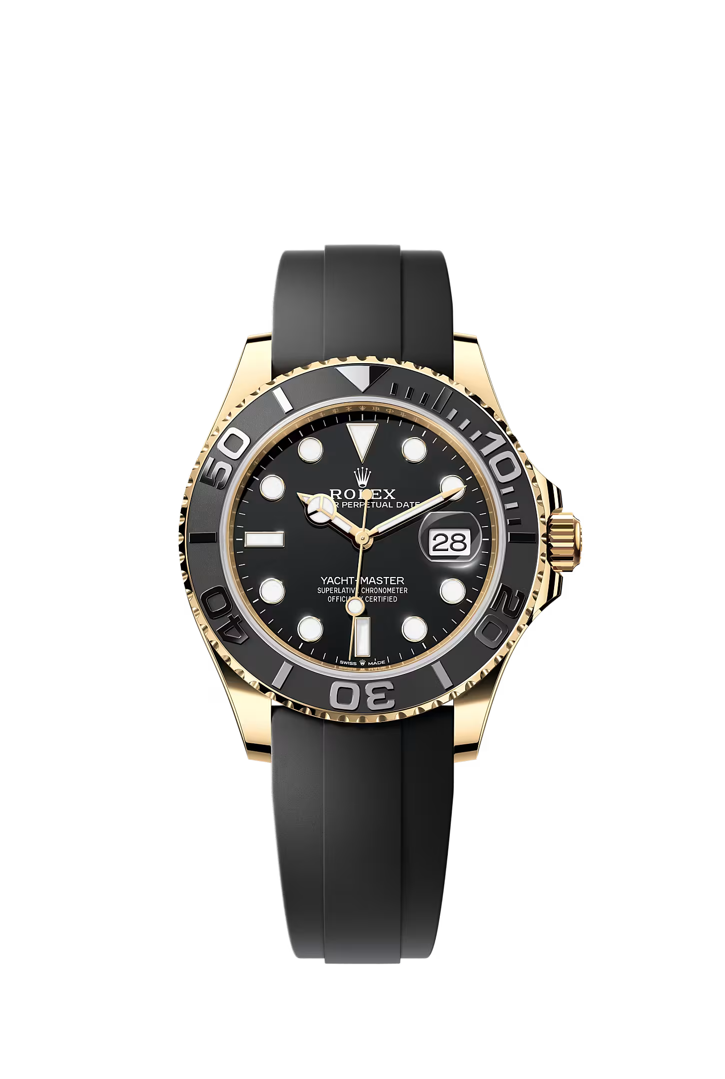 Rolex Yacht Master DOURADO Oysterflex